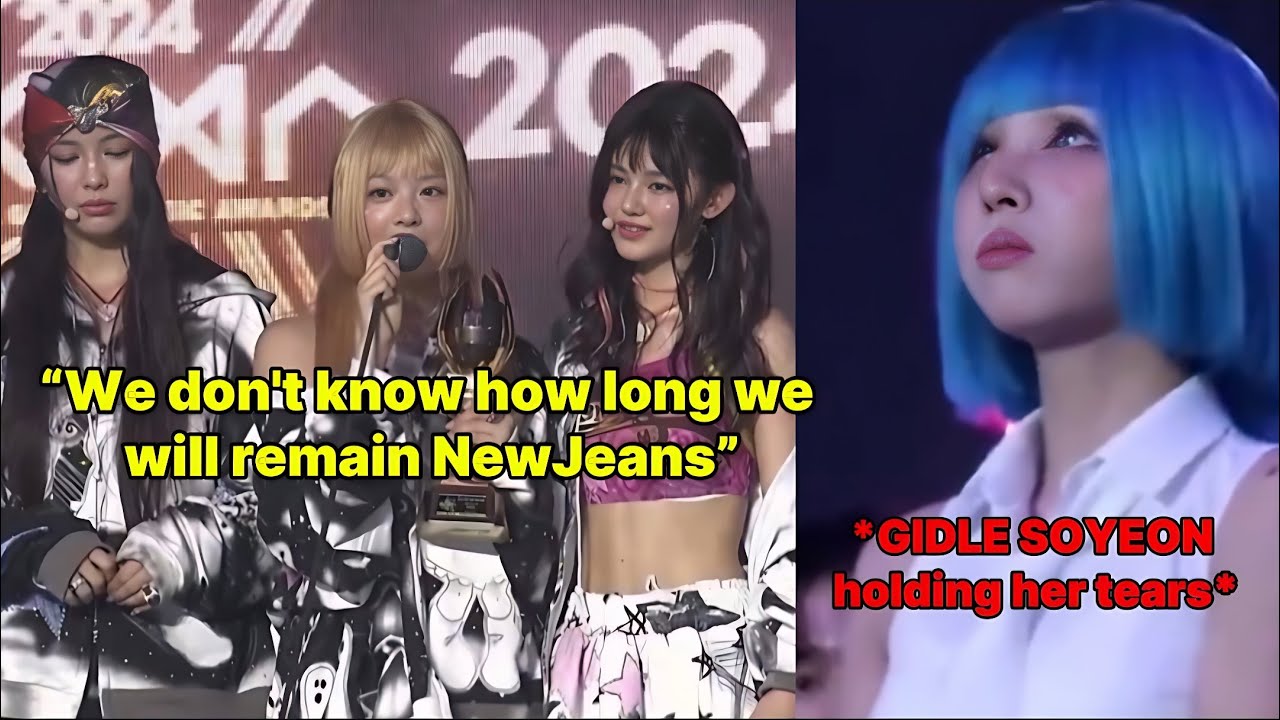 IDOLS crying when hearing the possibility of NewJeans disbandment