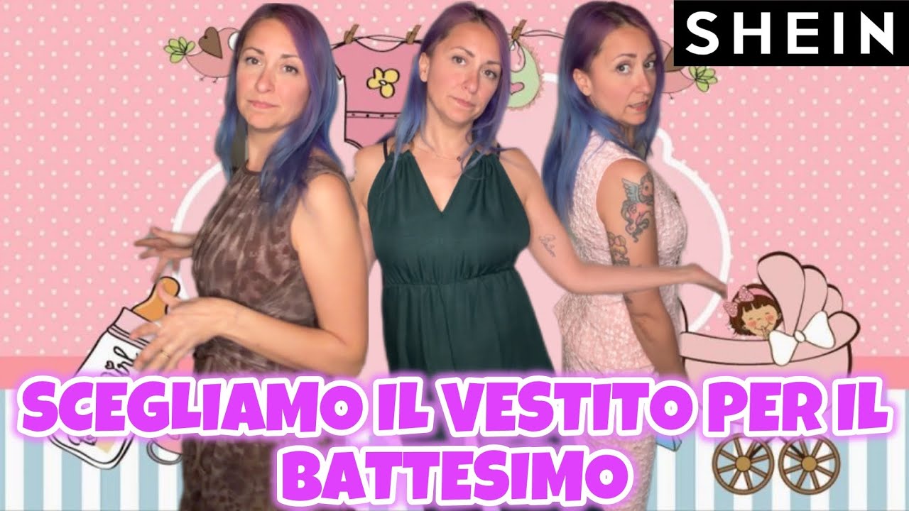 IL VESTITO PER IL BATTESIMO Aiutatemi a scegliere SHOPPING su SHEIN ...