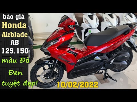 Video Báo giá Honda Airblade(AB) 2022 mới nhất 10/02/2022 |... - youtube