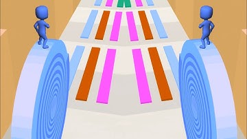 Layers Roll Gameplay | Level 3 - 7