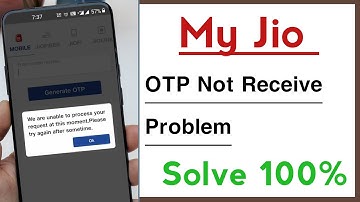 How To Fix My Jio App OTP Problem And Get Code On Your Android Mobile My Jio App OTP Not Received