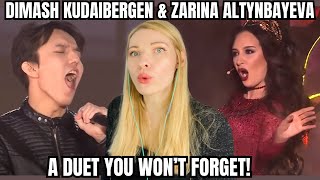 Vocal Coach Reacts: DIMASH KUDAIBERGEN ft ZARINA ALTYNBAYEVA 'Question of honour' In Depth Analysis!