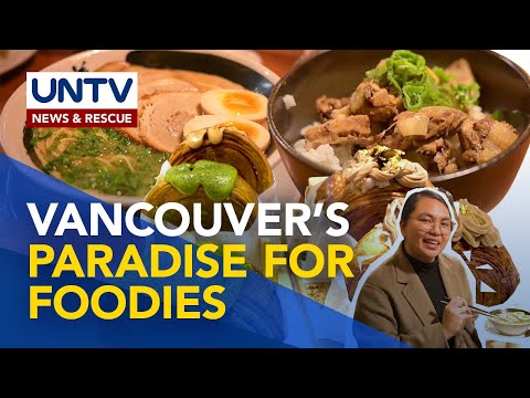Pasyalan ang iconic shopping and dining destination sa Vancouver, Canada | Food Trip