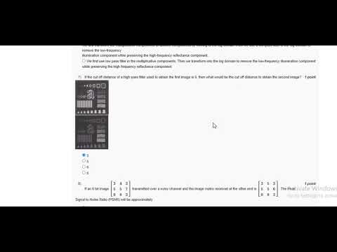 NPTEL Computer Vision And Image Processing ||week 6|| Assignment ...