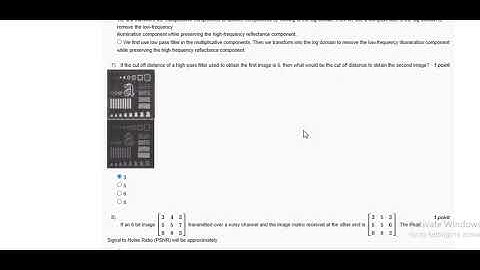 NPTEL Computer Vision And Image Processing   ||week 6|| Assignment answers || jan 2025
