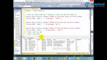 [Stanford] - Kiểm thử phần mềm - Hướng dẫn thực hành làm việc với cơ sở dữ liệu SQL Server