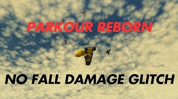 How to do NO FALL DAMAGE GLITCH in PARKOUR: Reborn (ROBLOX PARKOUR: Reborn 1.4 Alpha)