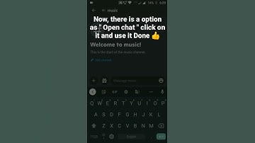 How to use text channel of a voice channel in Discord Mobile #roduz #discord #howto #how #use #text