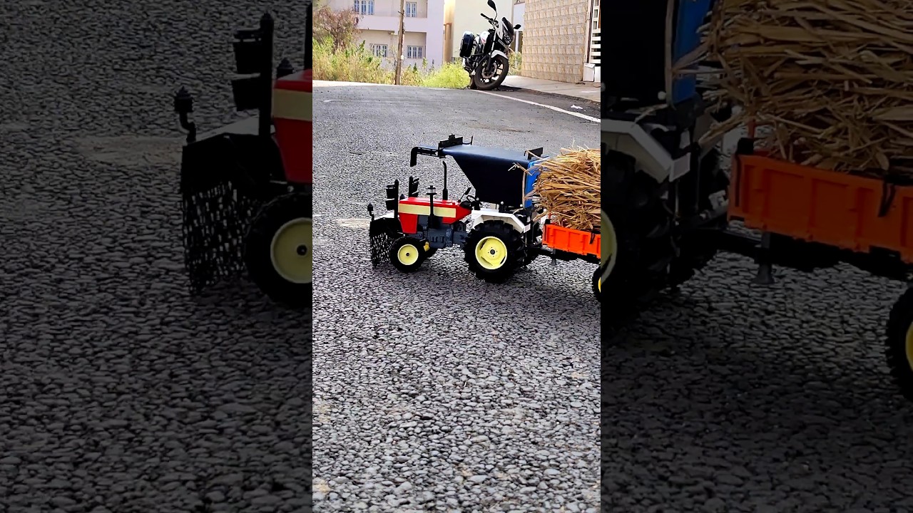 rc tractor and hubballi trolley 