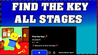 ALL STAGES in FIND THE KEY Walkthrough [English] [Full Solution] [All 25 Stages]