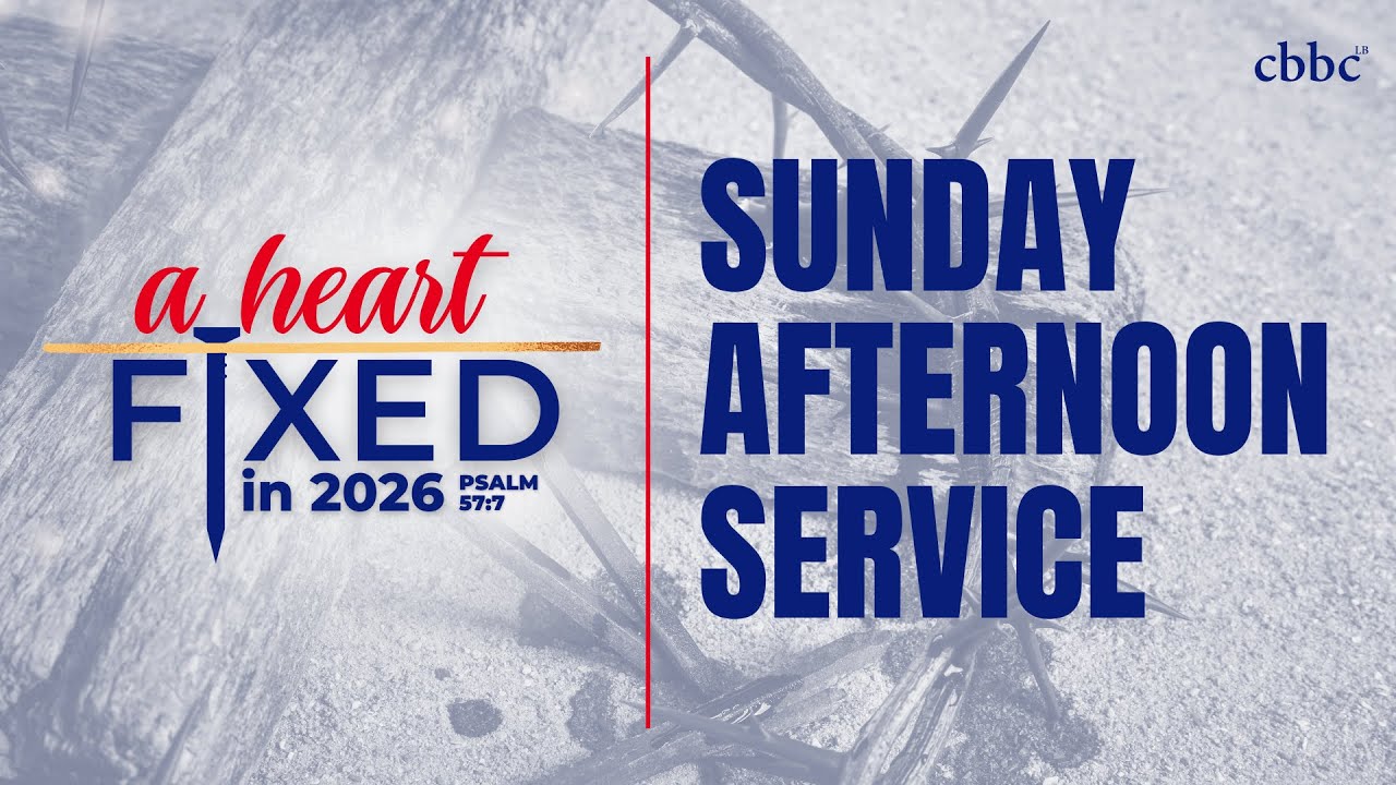 [20260301] Sunday Afternoon Service