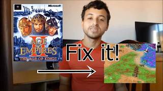 Corrigindo o problema de imagem de jogos antigos
