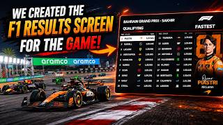 HOW TO USE THE TV-STYLE F1 RESULTS OVERLAY | Simhub Tutorial Stop And Go Plugin