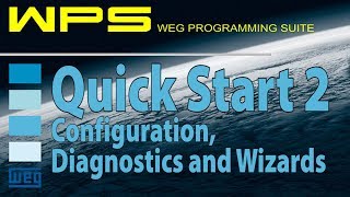 Quick Start - WEG WPS Software  for CFW Series Drives/VFDs - Part II from AutomationDirect screenshot 2