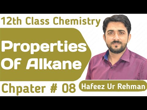 Properties of Alkane || 12th Class Chemistry || Organic Chemistry