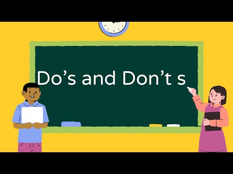 Video: Hvad er do's og don'ts ved at køre?