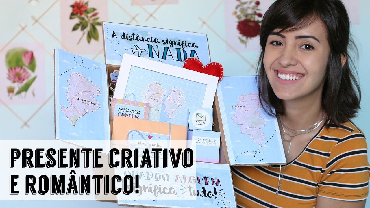 Kit Presente - Namoro à Distância para Dia dos Namorados