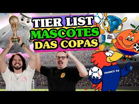 TODOS OS MASCOTES DAS COPAS - DO PIOR AO MELHOR