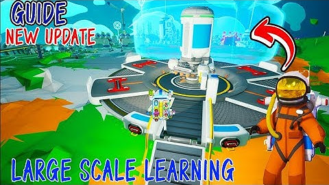 Astroneer Megatech Large Scale Learning | Deploy Mega printer platform