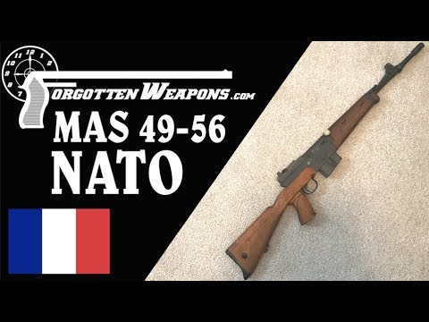 French NATO Standardization: the MAS 49-56 in 7.62mm - YouTube