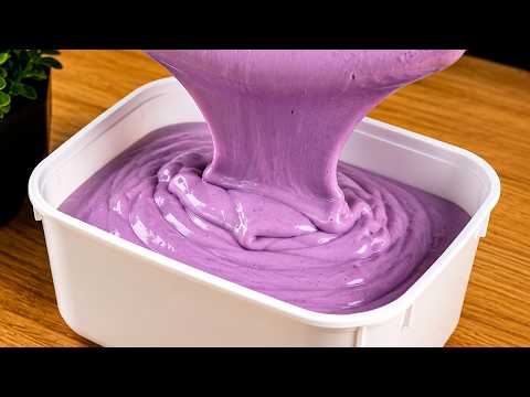 Delicioso helado de uva y piña con solo 3 ingredientes