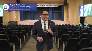 Tour of Phoenix College with Alumnus, Oscar De las salas