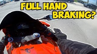 Explained | Full Hand Braking or Two Fingers?