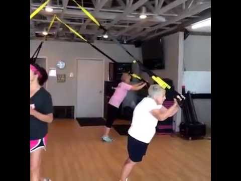 Trx circuit workout for senior women - YouTube