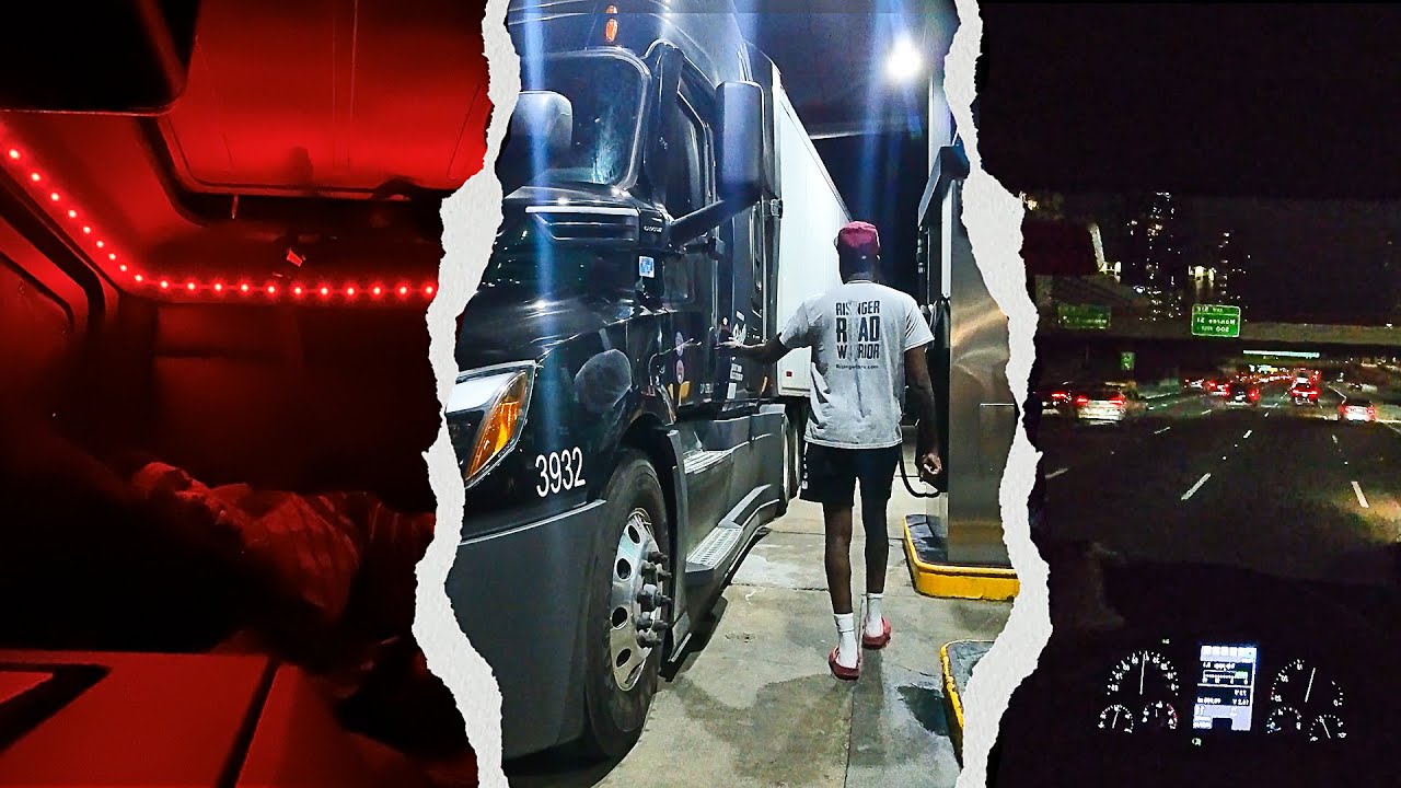 Доставка грузов поздно ночью