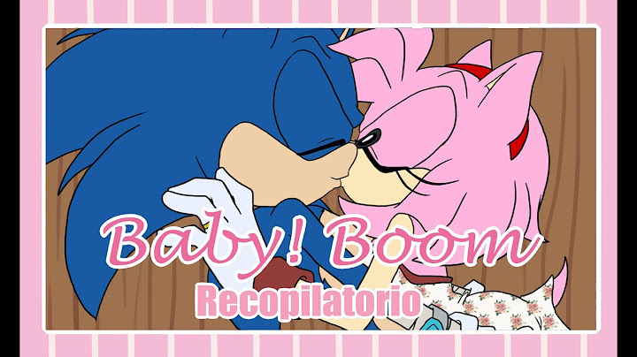 Comic #Sonamy | Baby! Boom Comic (Completo) - Fandub Español by Mintless Tefie