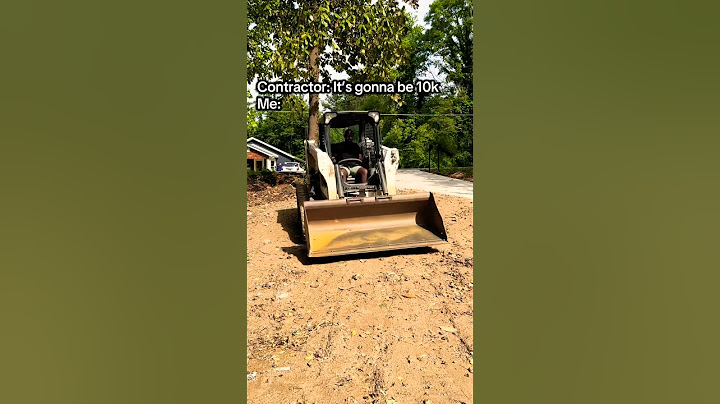 When You TRY to SAVE $10K by OPERATING a SKID STEER YOURSELF and IMMEDIATELY ROLL IT #heavyequipment