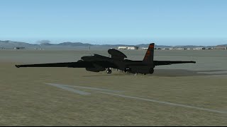 Lockheed U-2 Spionage Airplane Edwards Afb Fsx Addon Simviation