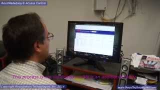 2014 RecoMadeEasy® Multifactor Multimodal Biometric Access Control by Recognition Technologies, Inc.