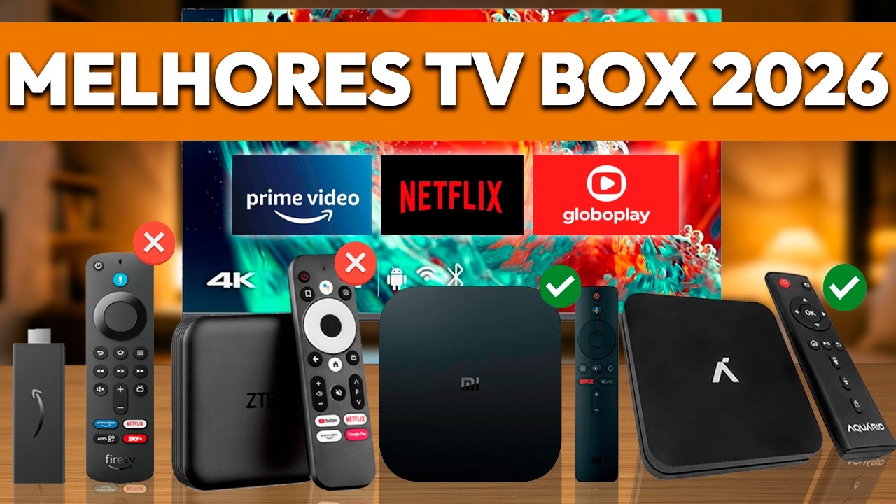 QUAL É A MELHOR TV BOX em 2026? | TOP 8 Custo Benefício - TV BOX 4K ...