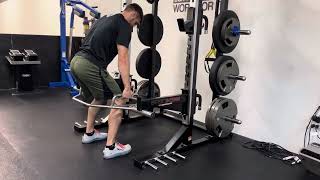 Trap Bar Isometric Rack Lift