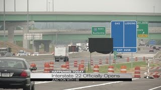 Interstate 22 officially opens