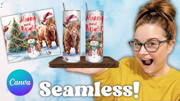 How to Make Perfect Tumbler Wraps in Canva – Step-by-Step Tutorial