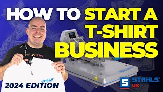 How To Start A TShirt Business in 2024 | Everything you need to know!