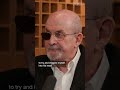 Rushdie debated interviewing his attacker