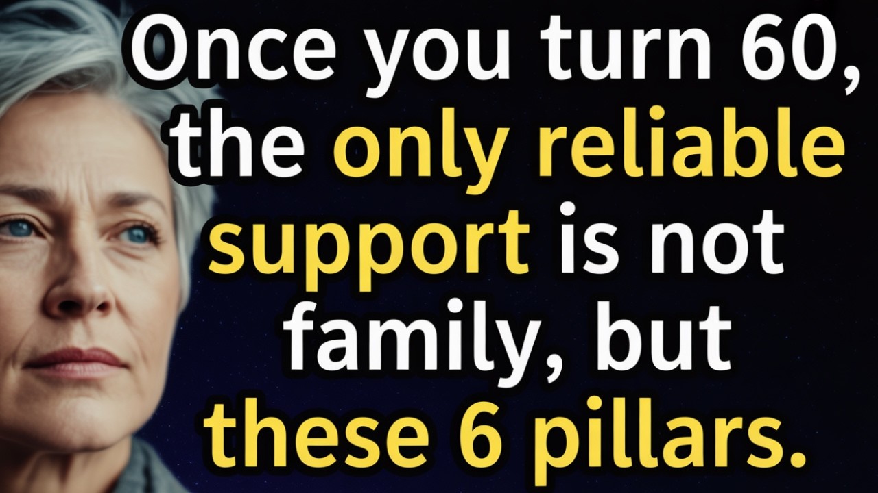 После 60 эти 6 столпов важнее семьи | Гид по золотым годам |