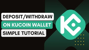 Kucoin Exchange App: How To DEPOSIT Or WITHDRAW For Beginners | Tutorial !