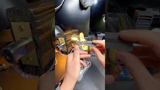 Using a lishi to open lock