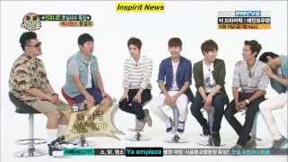 130807 Weekly Idol - Infinite 3/3 Sexy y Aegyo Dance (sub español) HD