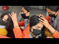 Younger sister did elder sister's hair checking