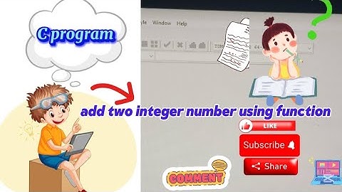 Add two integer number using function 😱😱#Cprogramming #viralvideo #youtube #shorts
