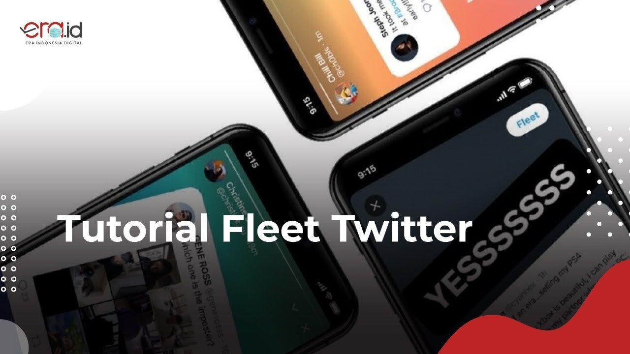 Tutorial Membuat Status Fleet Twitter Youtube