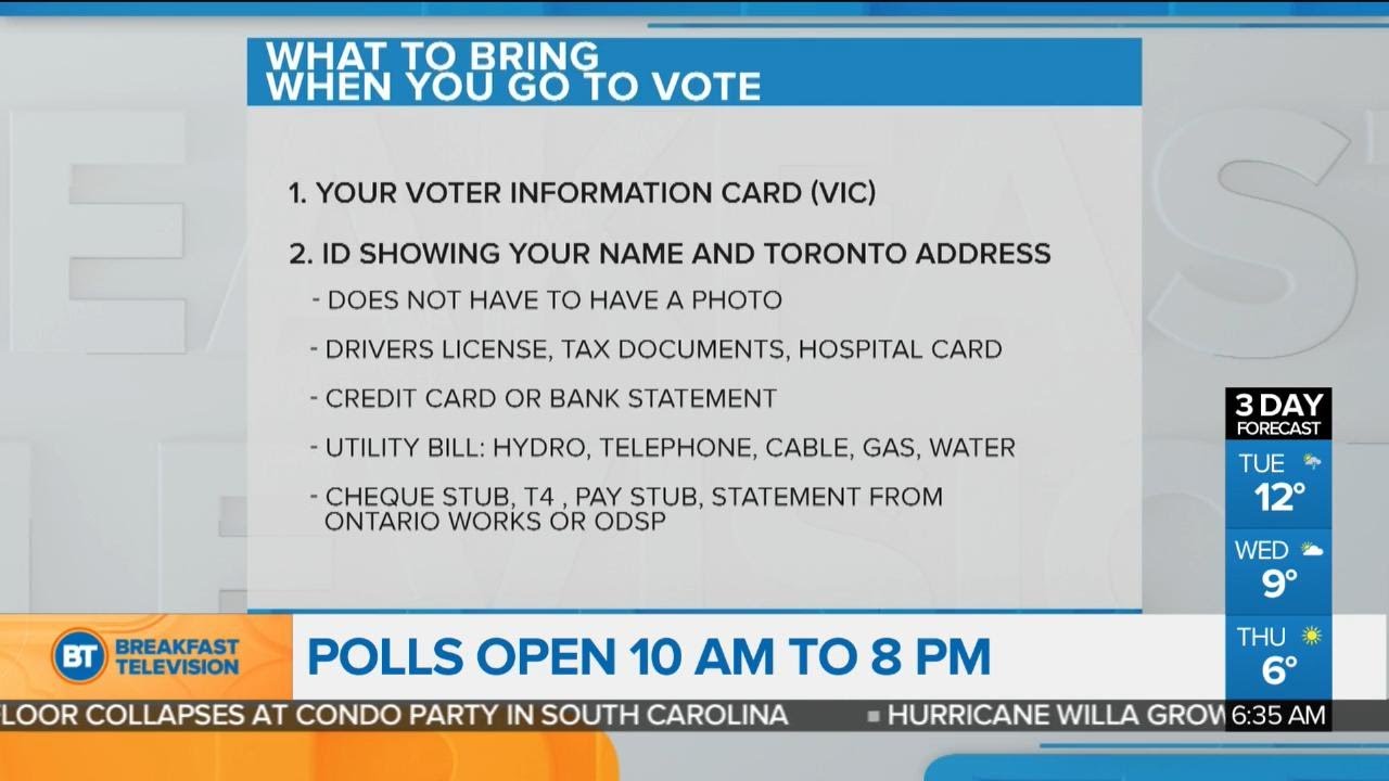 Municipal election day across Ontario