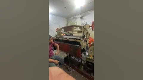 #eva #machine #industrialmachine #manufacturingmachine EVA SPLITTING MACHINE