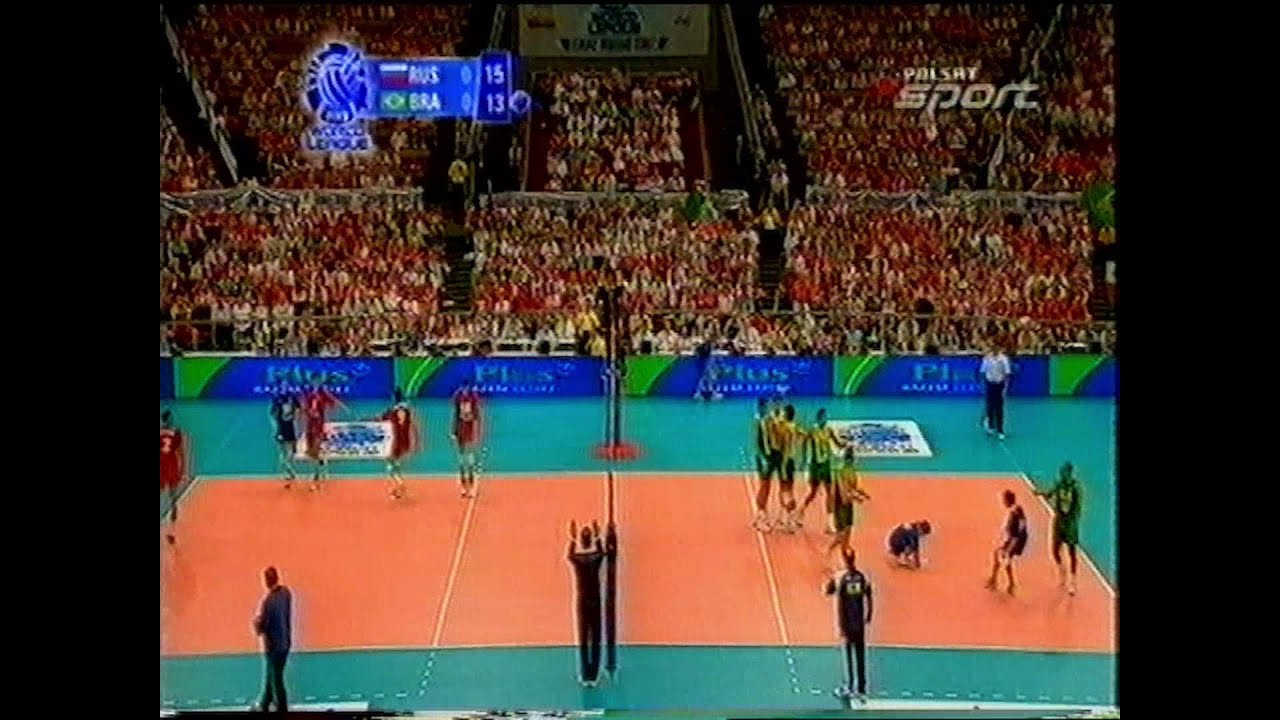 📼 Siatkówka mężczyzn | Mistrzostwa Świata FIVB 2002 | Rosja vs Brazylia