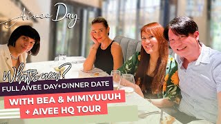 WHAT'S NEW? AIVEE DAY + DINNER DATE WITH BEA & MIMIYUUUH